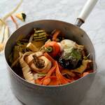 Soupe – légumes rôtis – bouillon