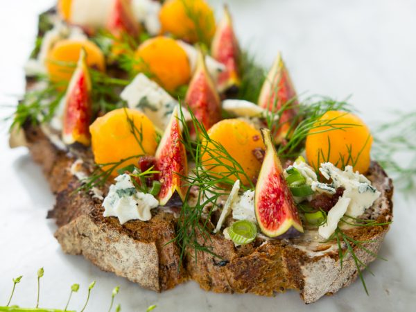 Tartine fraîche