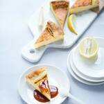 Flan au citron et coulant caramel