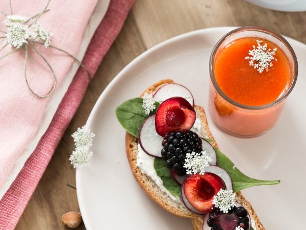 Tartine & jus détox d’été