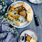 Tarte rustique – poire & pomme