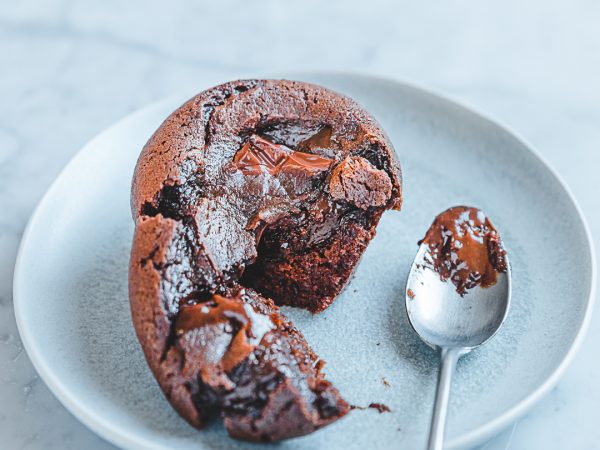 Fondant chocolat coulant à coeur