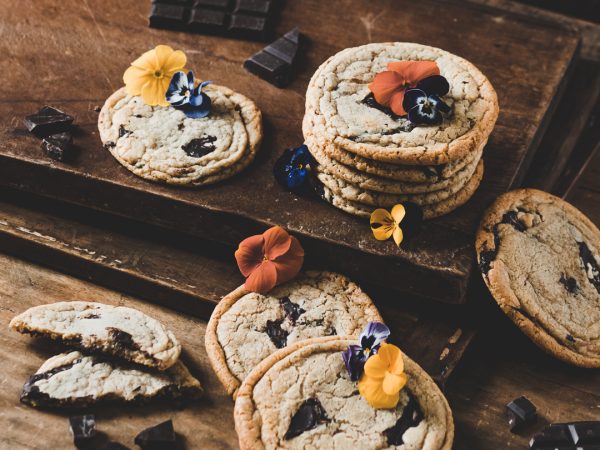 Cookies tahini et chocolat noir