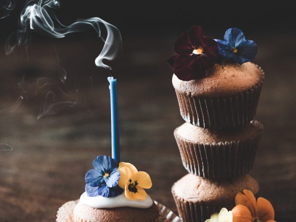 Muffins citron-gingembre-pomme et miel